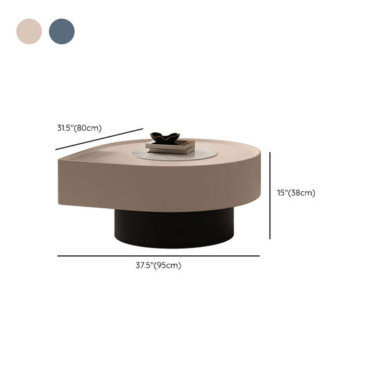 Tavolo da cocktail contemporaneo in pietra di pietra tavolo da cocktail