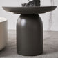 Wood Coffee Cocktail Table Drum Coffee or End Table with Storage Clearhalo 'Coffee & Accent Tables' 'Coffee Tables' 'coffee_tables' 'furn' 'furn_coffee_tables' 'Furniture' 'Living Room Furniture' 7593452