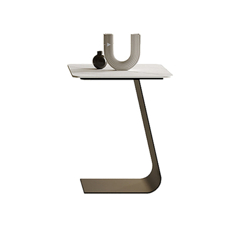 Contemporary Cocktail Table Glass Pedestal Coffee Cocktail Table 16"L x 16"W x 19"H Clearhalo 'Coffee & Accent Tables' 'Coffee Tables' 'coffee_tables' 'furn' 'furn_coffee_tables' 'Furniture' 'Living Room Furniture' 7593521