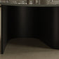 Contemporary Cocktail Table Glass Pedestal Coffee Cocktail Table Clearhalo 'Coffee & Accent Tables' 'Coffee Tables' 'coffee_tables' 'furn' 'furn_coffee_tables' 'Furniture' 'Living Room Furniture' 7593527