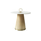 Round Slate Coffee Cocktail Table Abstract Coffee or End Table 23.6"L x 23.6"W x 23.6"H Clearhalo 'Coffee & Accent Tables' 'Coffee Tables' 'coffee_tables' 'furn' 'furn_coffee_tables' 'Furniture' 'Living Room Furniture' 7593550
