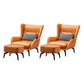 Water Resistant Side Chair Leather Lounge Chair for Living Room