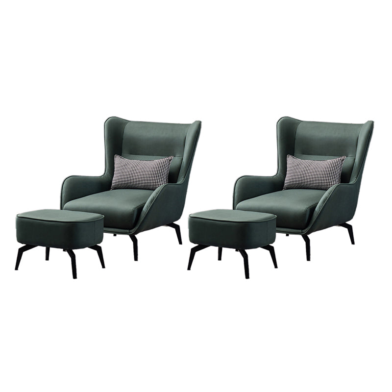 Water Resistant Side Chair Leather Lounge Chair for Living Room