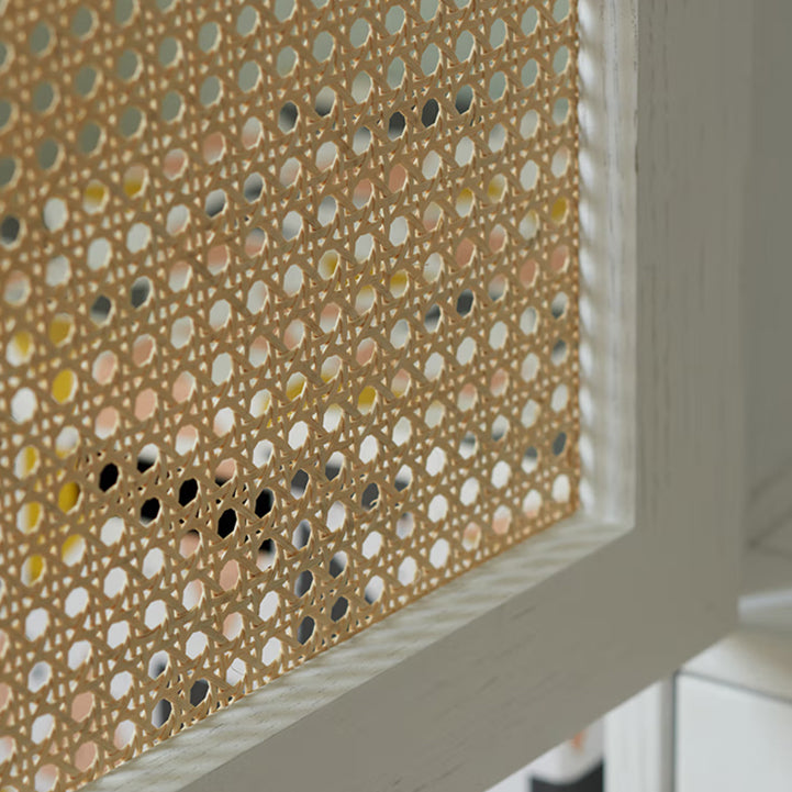 Moderno server da pranzo ingegnerizzato il server buffet in legno con porte per sala da pranzo