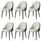 Modern Style Side Chair Leather Parsons Dining Chair for Dining Room 6 Piece Set Clearhalo 'Dining Chairs' 'Dining Tables & Seating' 'dining_chair' 'furn' 'furn_dining_chair' 'Furniture' 'Kitchen & Dining Furniture' 7596863