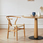 Modern Style Arm Chair Solid Wood Indoor Dining Chair for Dining Room