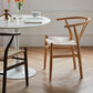 Modern Style Arm Chair Solid Wood Indoor Dining Chair for Dining Room