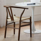 Modern Style Arm Chair Solid Wood Indoor Dining Chair for Dining Room