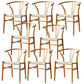 Modern Style Arm Chair Solid Wood Indoor Dining Chair for Dining Room