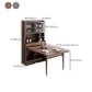 Modern Rectangle Folding Wood Dining Table for Small Space with Storage Clearhalo 'Dining Tables & Seating' 'Dining Tables' 'dining_table' 'furn' 'furn_dining_table' 'Furniture' 'Kitchen & Dining Furniture' 7603908