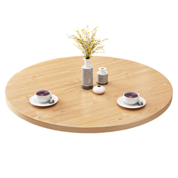 Moderne ronde eettafel van natuurlijk eikenhout voor 2 personen