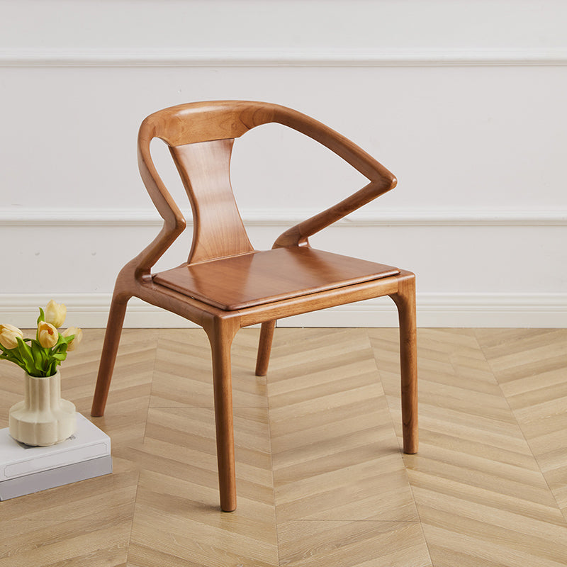 Moderne binnen eetstoel stoel vast houten windsor achterstoel achterstoel