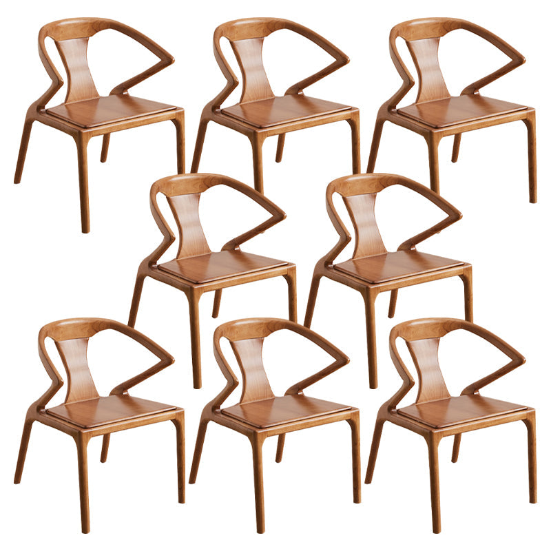 Moderne binnen eetstoel stoel vast houten windsor achterstoel achterstoel