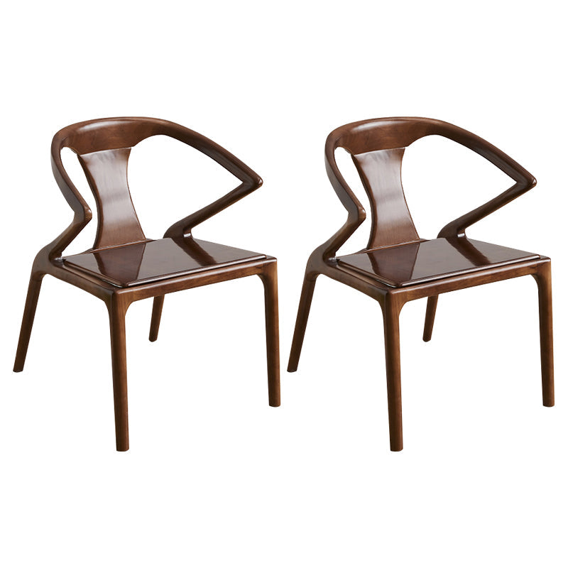 Moderne binnen eetstoel stoel vast houten windsor achterstoel achterstoel