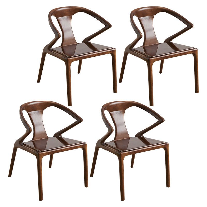 Moderne binnen eetstoel stoel vast houten windsor achterstoel achterstoel