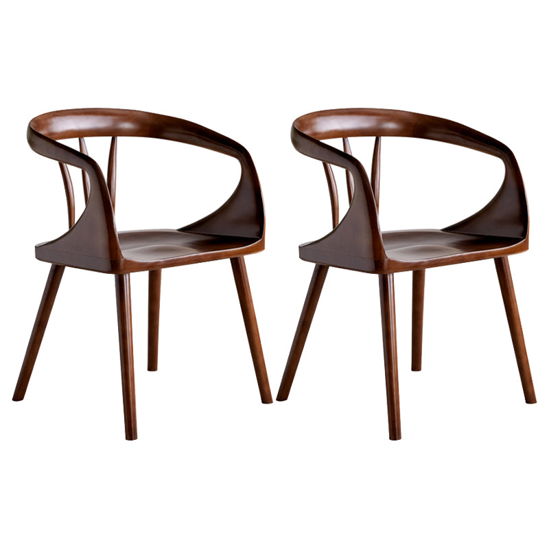 Moderne binnen eetstoel stoel vast houten windsor achterstoel achterstoel