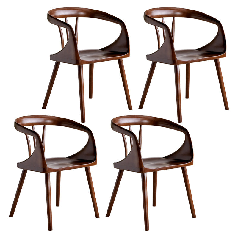 Moderne binnen eetstoel stoel vast houten windsor achterstoel achterstoel