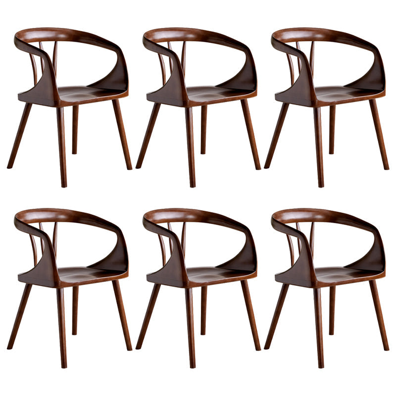 Moderne binnen eetstoel stoel vast houten windsor achterstoel achterstoel