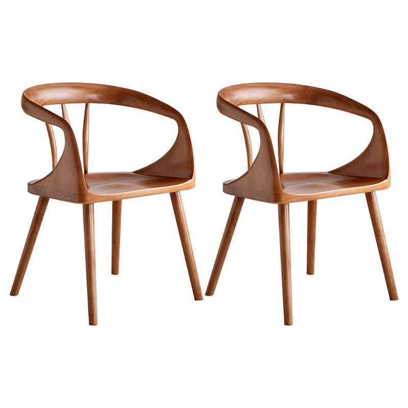 Moderne binnen eetstoel stoel vast houten windsor achterstoel achterstoel