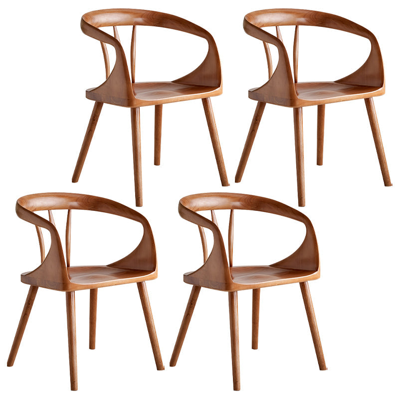 Moderne binnen eetstoel stoel vast houten windsor achterstoel achterstoel