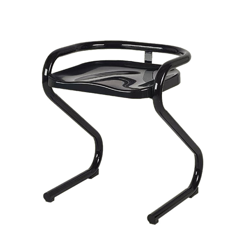 Metalen frame eetkamerstoel Moderne indoor plastic Backless Chair