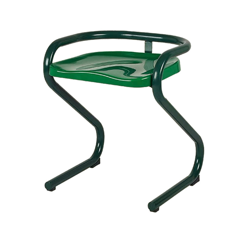 Metalen frame eetkamerstoel Moderne indoor plastic Backless Chair