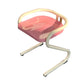 Metalen frame eetkamerstoel Moderne indoor plastic Backless Chair