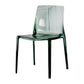 Modern Acrylic Armless Solid Back Dining Accent Chair for Home Clearhalo 'Dining Chairs' 'Dining Tables & Seating' 'dining_chair' 'furn' 'furn_dining_chair' 'Furniture' 'Kitchen & Dining Furniture' 7604504