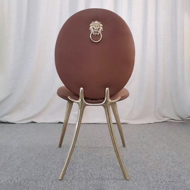 Luxusstil gepolsterte, fester Rücken -Armless Esszimmer für Esszimmer