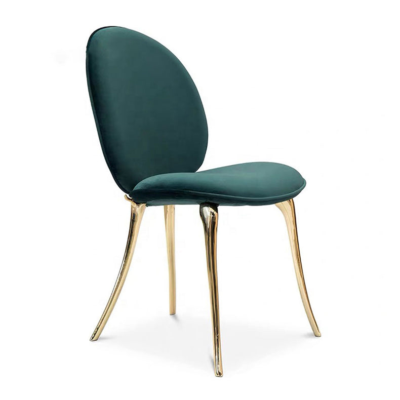 Luxusstil gepolsterte, fester Rücken -Armless Esszimmer für Esszimmer