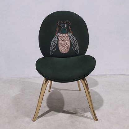 Luxusstil gepolsterte, fester Rücken -Armless Esszimmer für Esszimmer