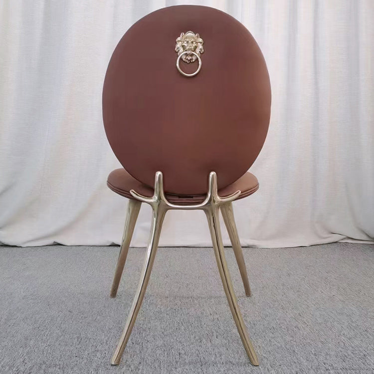 Luxusstil gepolsterte, fester Rücken -Armless Esszimmer für Esszimmer