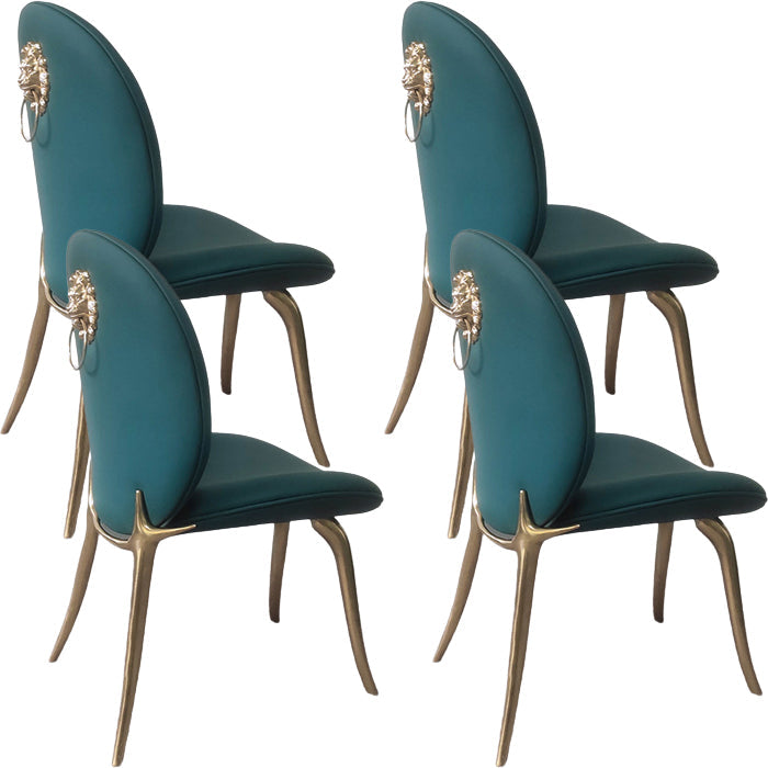 Luxusstil gepolsterte, fester Rücken -Armless Esszimmer für Esszimmer