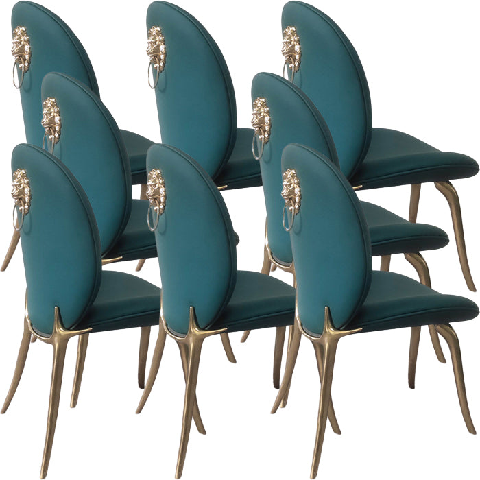 Luxusstil gepolsterte, fester Rücken -Armless Esszimmer für Esszimmer