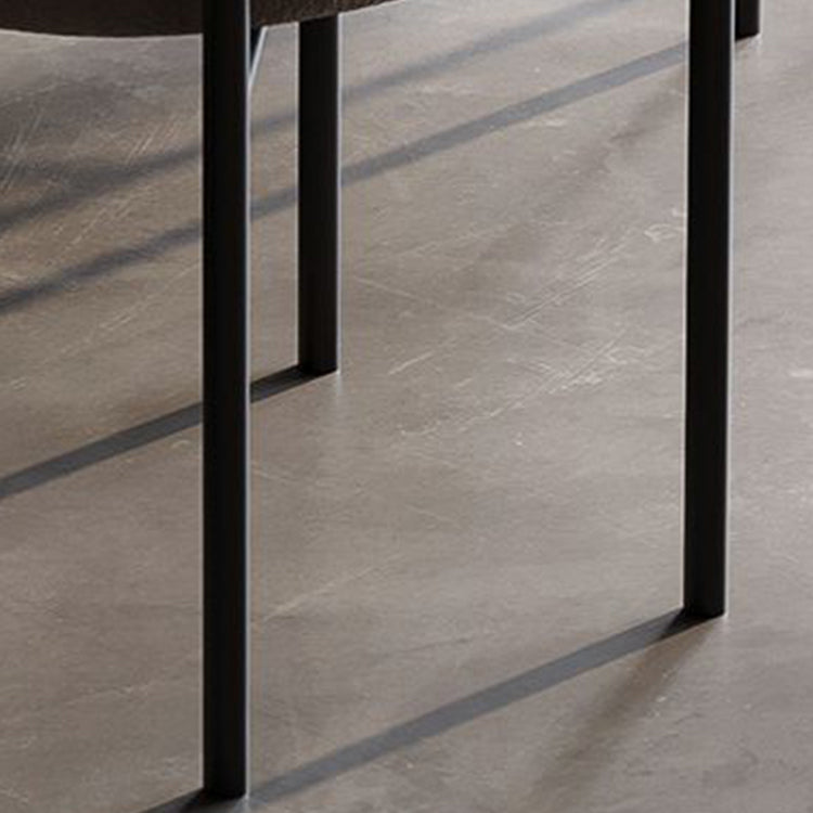 Nordic Style Upholstered Open Arm Dining Chair in Matte Finish Clearhalo 'Dining Chairs' 'Dining Tables & Seating' 'dining_chair' 'furn' 'furn_dining_chair' 'Furniture' 'Kitchen & Dining Furniture' 7604648