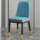 ダイニングルーム用のモダンメタルチェアパーソンズキッチンサイドチェア