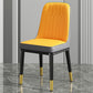 ダイニングルーム用のモダンメタルチェアパーソンズキッチンサイドチェア
