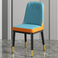 ダイニングルーム用のモダンメタルチェアパーソンズキッチンサイドチェア