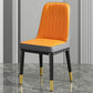 ダイニングルーム用のモダンメタルチェアパーソンズキッチンサイドチェア