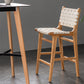Contemporary 37" Height Solid Wood Backrest Counter High Stool Clearhalo 'Bar Furniture' 'Bar Stools' 'bar_stools' 'furn' 'furn_bar_stools' 'Furniture' 'Kitchen & Dining Furniture' 7605014
