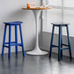 Contemporary 30" Height Solid Wood Backrest Counter High Stool with 4 Legs Clearhalo 'Bar Furniture' 'Bar Stools' 'bar_stools' 'furn' 'furn_bar_stools' 'Furniture' 'Kitchen & Dining Furniture' 7605045