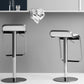 Tabouret de bar sans bras intérieur bas contemporain avec base en métal