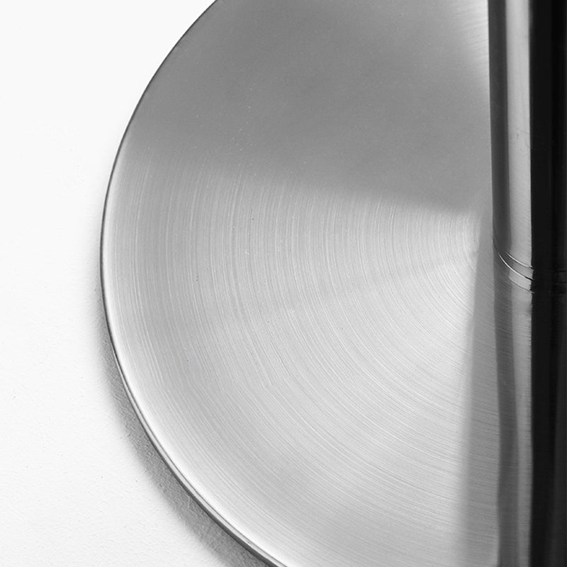 Tabouret de bar sans bras intérieur bas contemporain avec base en métal