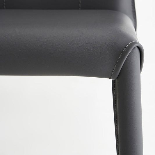 Sgabelli da bar senza braccio senza braccia con pista in fauci moderni con base di metallo