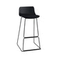 Nordic Style Indoor Backrest Counter High Stool with Metal Base Clearhalo 'Bar Furniture' 'Bar Stools' 'bar_stools' 'furn' 'furn_bar_stools' 'Furniture' 'Kitchen & Dining Furniture' 7605231