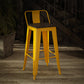 Wood and Metal Bar Stool and Table Set 1/3/4/5/6 Pieces Rectangular Clearhalo 'Bar Furniture' 'furn' 'furn_home_bar_bar_sets' 'Furniture' 'Home Bars & Bar Sets' 'home_bar_bar_sets' 'Kitchen & Dining Furniture' 7605313