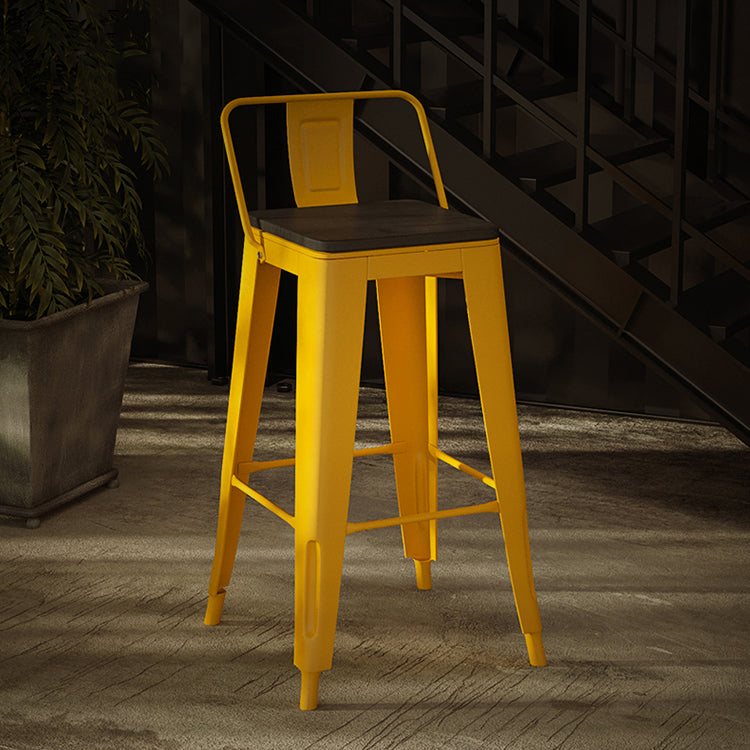 Wood and Metal Bar Stool and Table Set 1/3/4/5/6 Pieces Rectangular Clearhalo 'Bar Furniture' 'furn' 'furn_home_bar_bar_sets' 'Furniture' 'Home Bars & Bar Sets' 'home_bar_bar_sets' 'Kitchen & Dining Furniture' 7605313