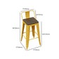 Wood and Metal Bar Stool and Table Set 1/3/4/5/6 Pieces Rectangular Clearhalo 'Bar Furniture' 'furn' 'furn_home_bar_bar_sets' 'Furniture' 'Home Bars & Bar Sets' 'home_bar_bar_sets' 'Kitchen & Dining Furniture' 7605315
