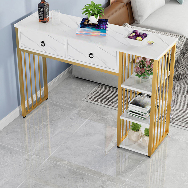 Glamouröser, rechteckiger Kneipentisch aus Holz in Barhöhe für das Wohnzimmer