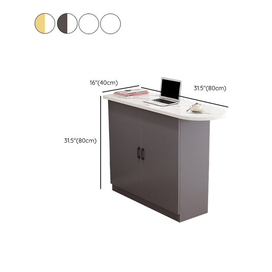 Mesa de pub de altura de barra de madera especializada de estilo contemporáneo para sala de estar para sala de estar